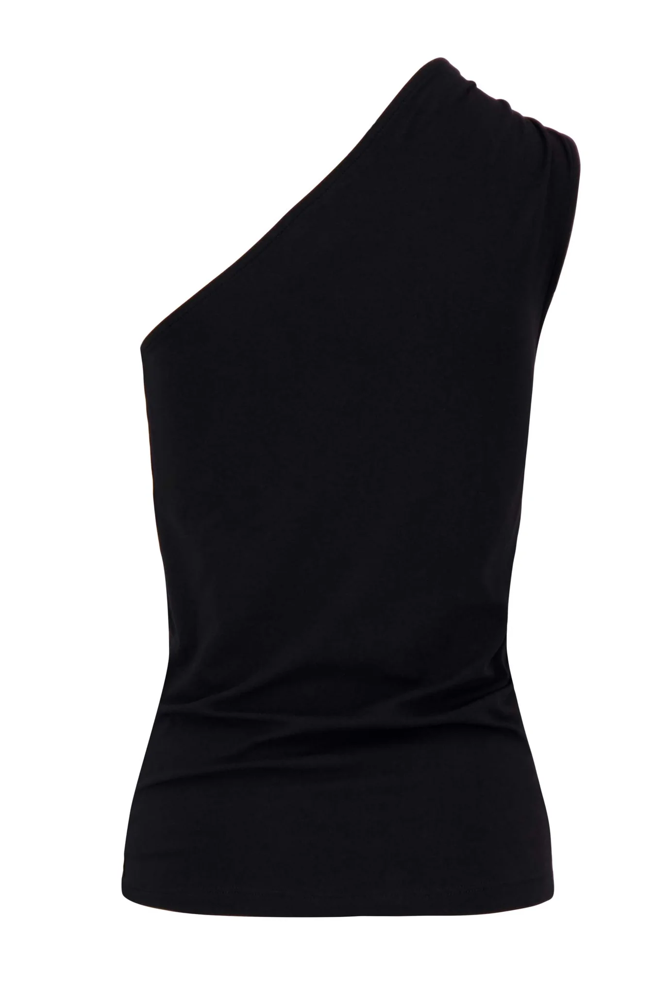 Asymmetrische top zwart - Afbeelding 2