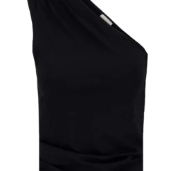 Asymmetrische top zwart