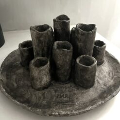 Schaal met kandelaren groot