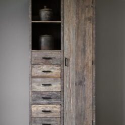 Voorraadkast Pantry oud hout